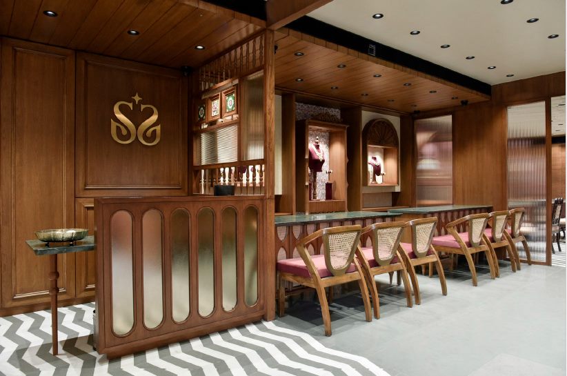 S. Indori Jewels showroom interior